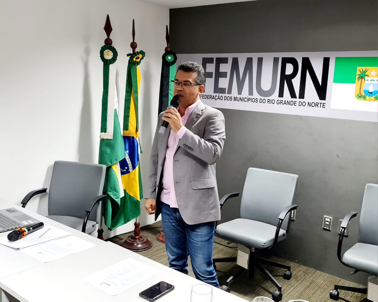 Luciano Santos é o novo presidente da Femurn até 2025