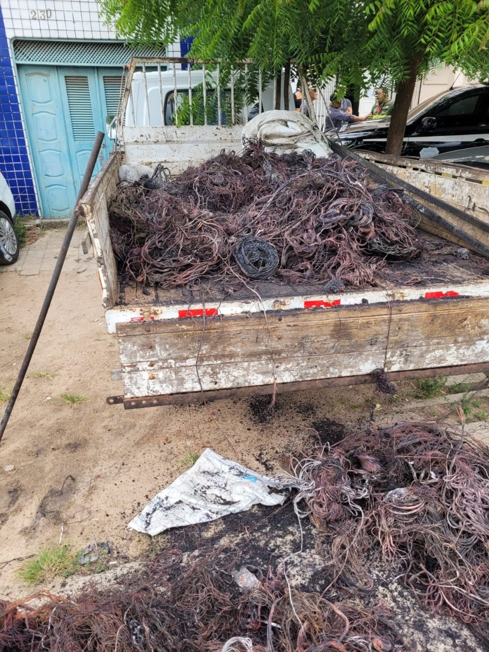 Polícia Civil prende dois suspeitos e apreende mais de 200kg de cobre em São Gonçalo do Amarante