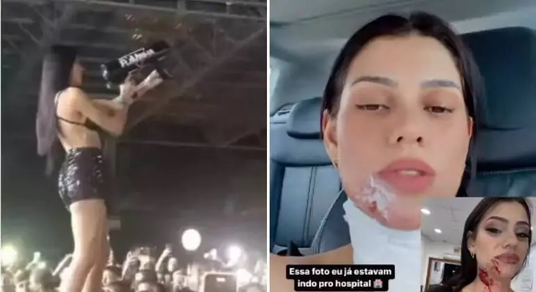 VÍDEO: DJ sofre queimadura de 1º grau após disparar canhão de confetes no próprio rosto