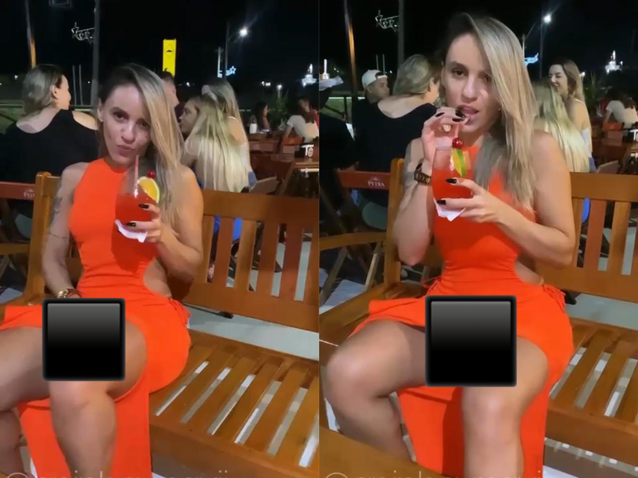 Influencer potiguar de conteúdo adulto pode ser processada após vídeo erótico em churrascaria