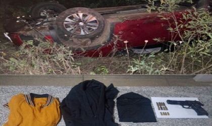 Bandidos fazem sequestro e atiram contra viatura da PM no RN