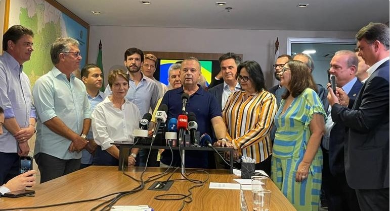 Republicanos, PP e PL formalizam bloco de apoio a Rogério Marinho à presidência do Senado
