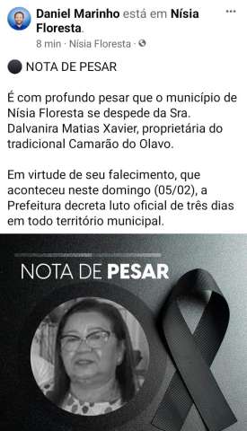 Morre empresária dona de tradicional restaurante da Grande Natal