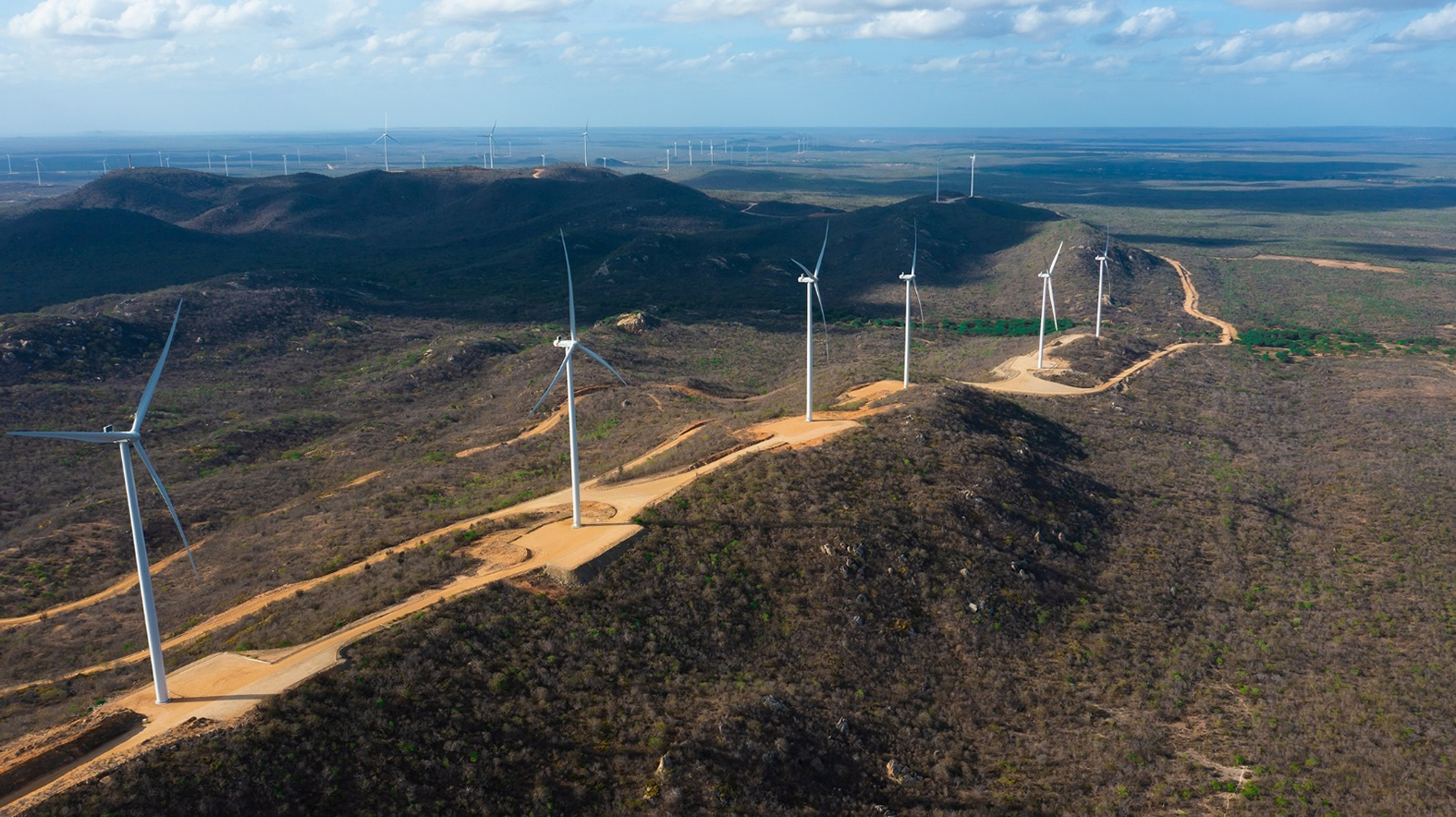 Quarta maior produtora de energias renováveis do mundo inaugura maior complexo eólico da empresa no RN