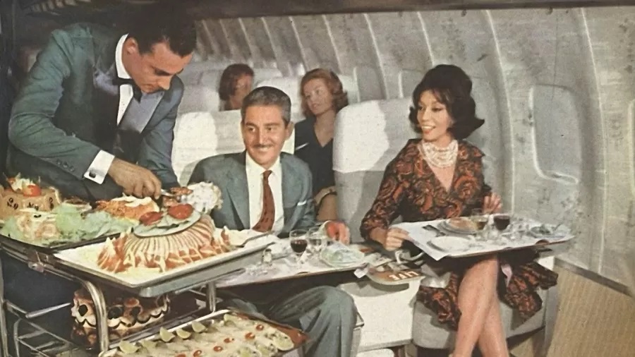 Caviar, lagosta e camarão: como era o serviço de bordo da Varig?