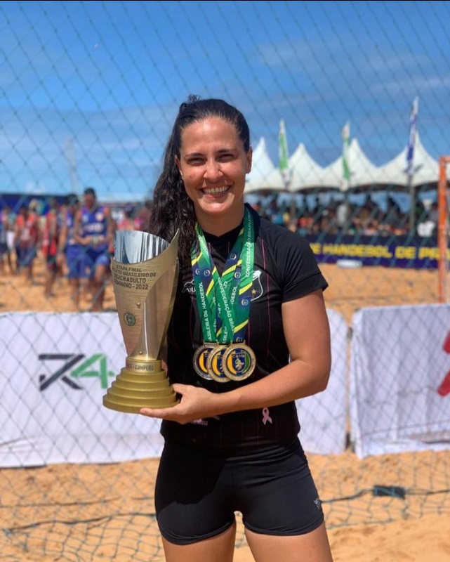 Quatro atletas do ABC Real são convocadas para a Seleção Brasileira Feminina de Handebol de Areia