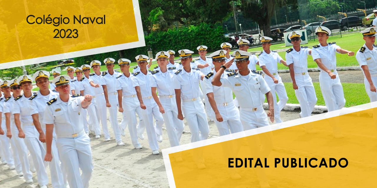 Marinha do Brasil divulga edital do concurso para o Colégio Naval com 131 vagas