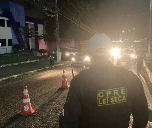 Lei Seca autua 81 pessoas e prende 23 por embriaguez ao volante durante carnaval na Grande Natal