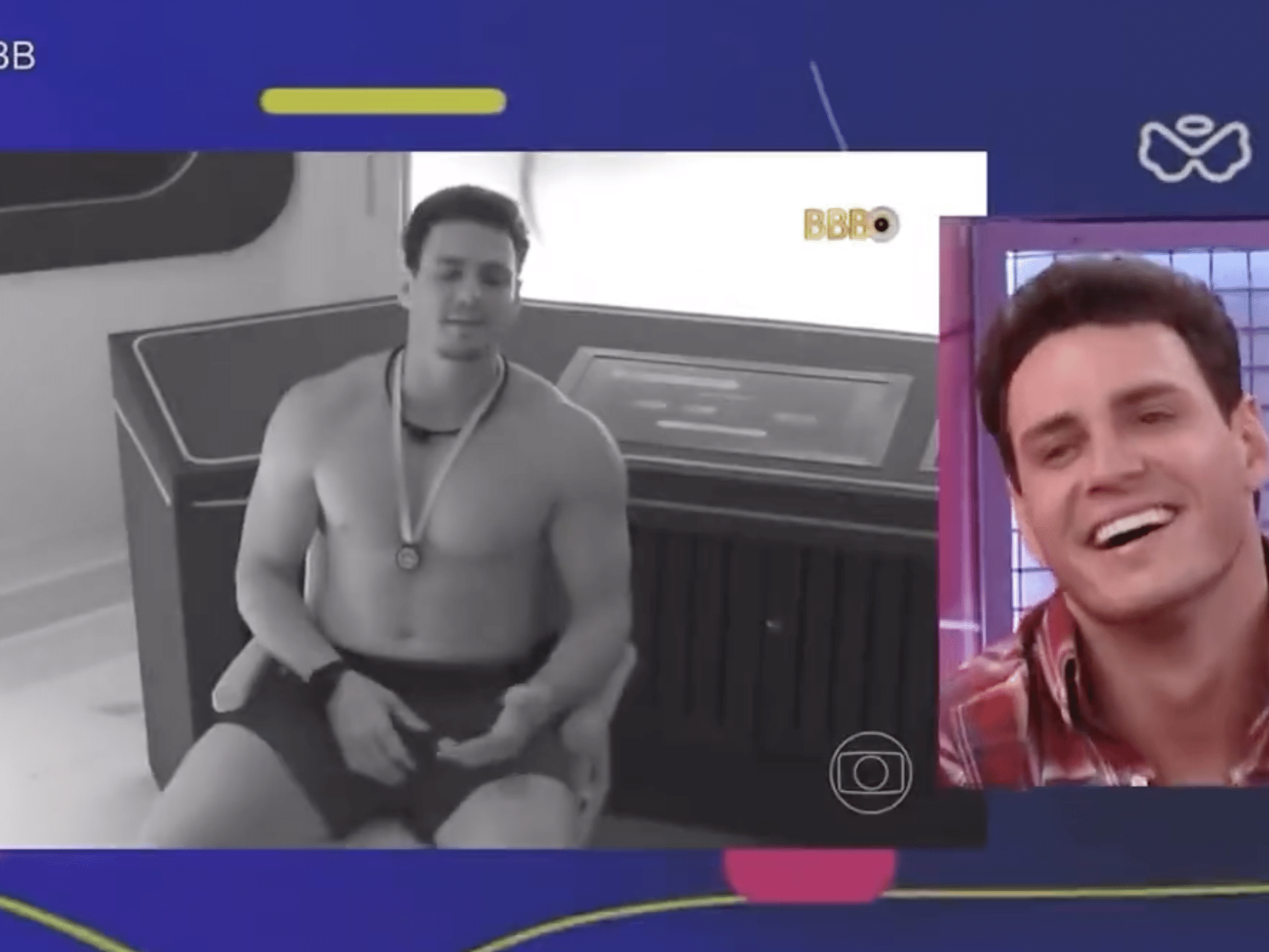 BBB 23: Gustavo fica envergonhado ao assistir cenas no edredom com Key