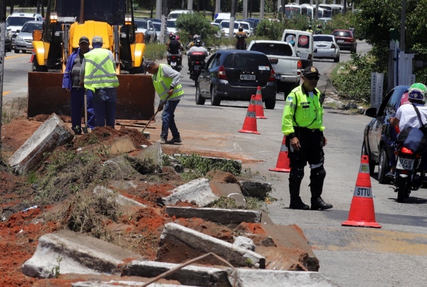 Avenida Felizardo Moura terá operação Pare e Siga no domingo (12); confira horários e como irá funcionar