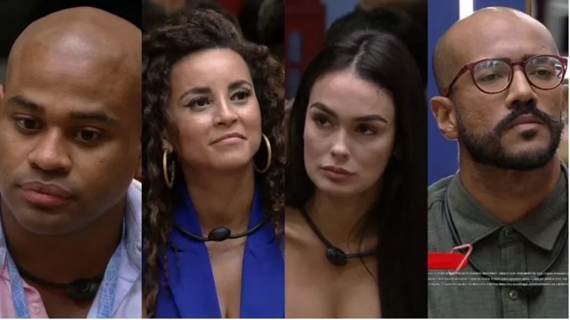 Cezar, Domitila, Larissa e Ricardo estão no nono Paredão do BBB 23