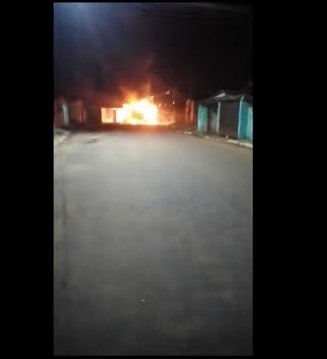 VÍDEO: Ônibus é incendiado em Pureza