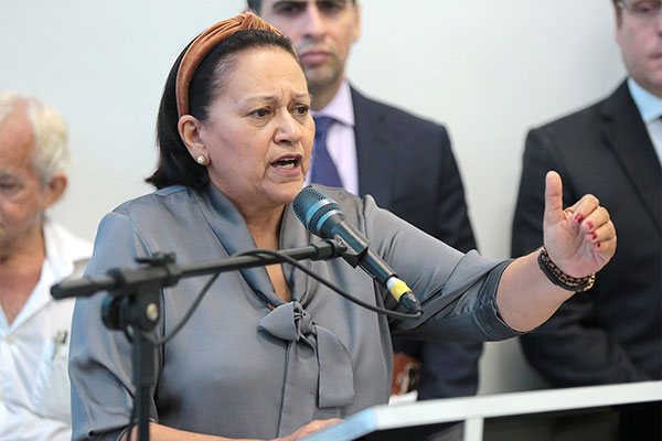 Governadora do RN diz a interlocutores não ver necessidade do Exército