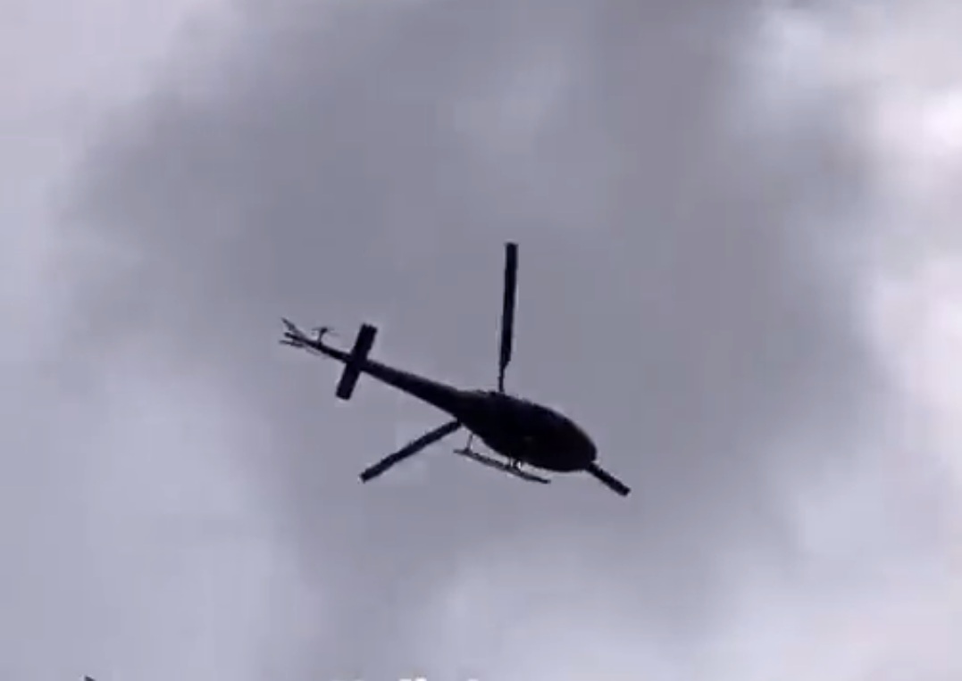 VÍDEO: Bandidos atiram contra helicóptero que sobrevoava Mãe Luiza durante operação policial