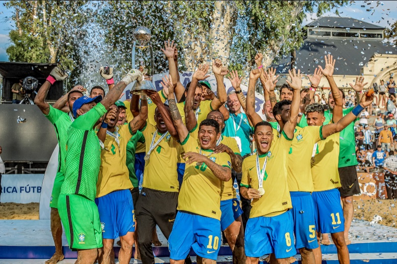 Potiguares marcam, Brasil vence Argentina e conquista Copa América pela terceira vez