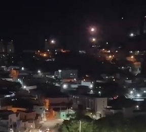 VÍDEO: Facção criminosa comemora aniversário com foguetório em vários pontos da Grande Natal