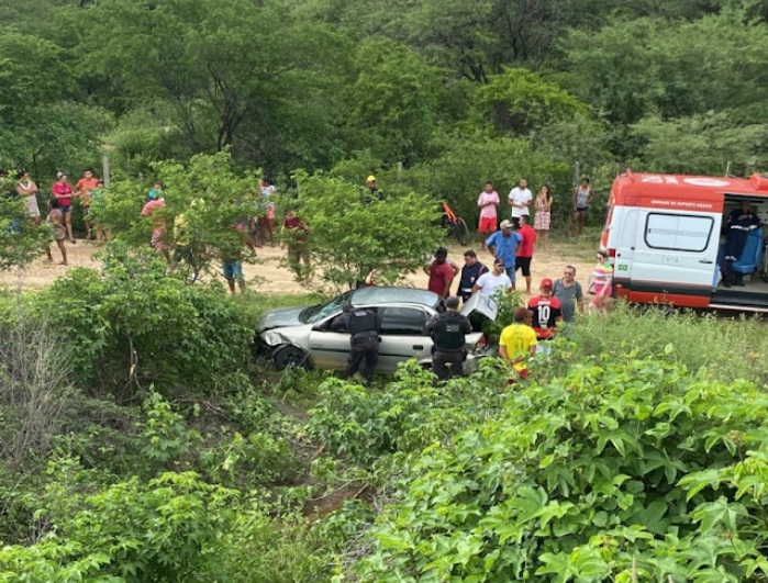 Motorista morre após sair da pista e capotar veículo na BR-304, no RN