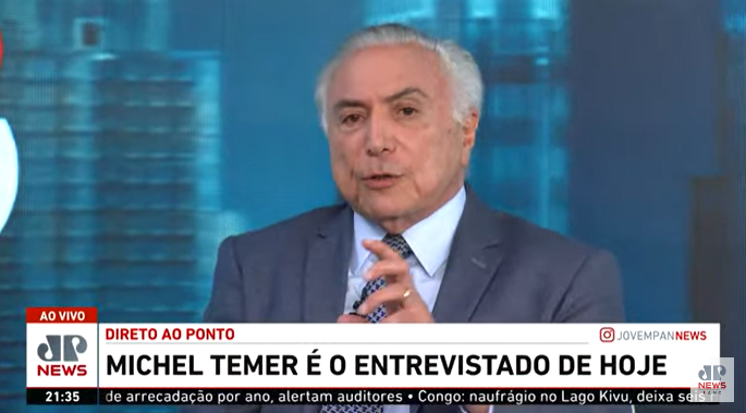Michel Temer lamenta disposição do governo para revogar reformas e diz que atitudes de Lula ‘não são de harmonia’