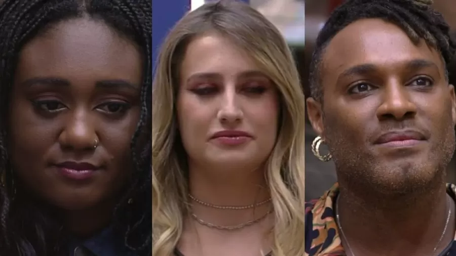 Bruna Griphao, Fred Nicácio e Sarah Aline estão no 13º Paredão do BBB 23