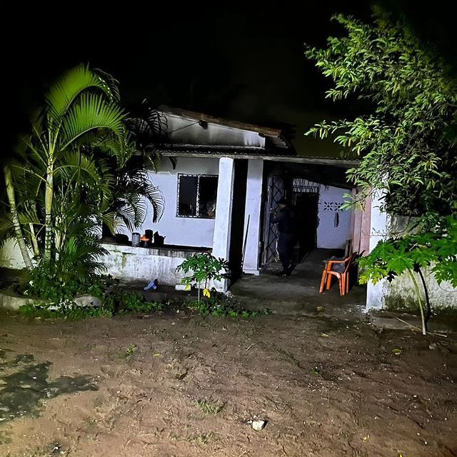 Polícia Militar combate incêndio em residência na zona rural de Macaíba