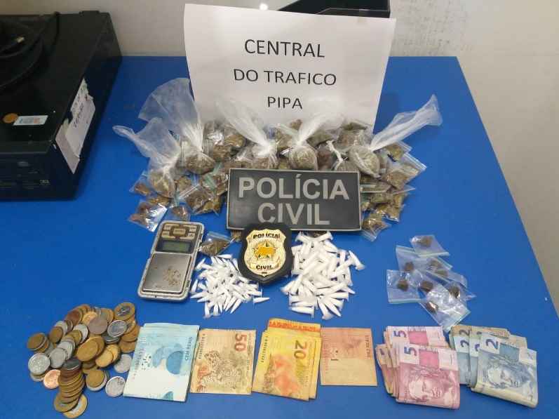 Polícia Civil deflagra operação e prende traficante de drogas em Pipa