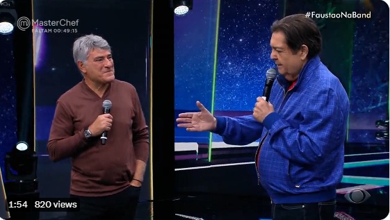 VÍDEO: Faustão entrega bastidor da demissão de Cléber Machado da Globo