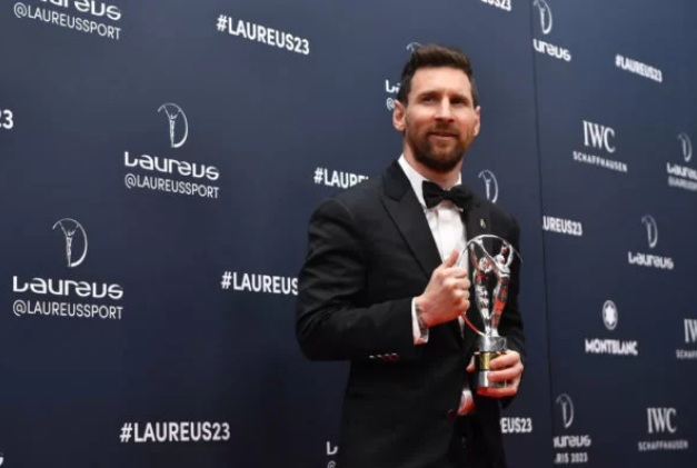 Lionel Messi vence prêmio de Melhor Atleta masculino