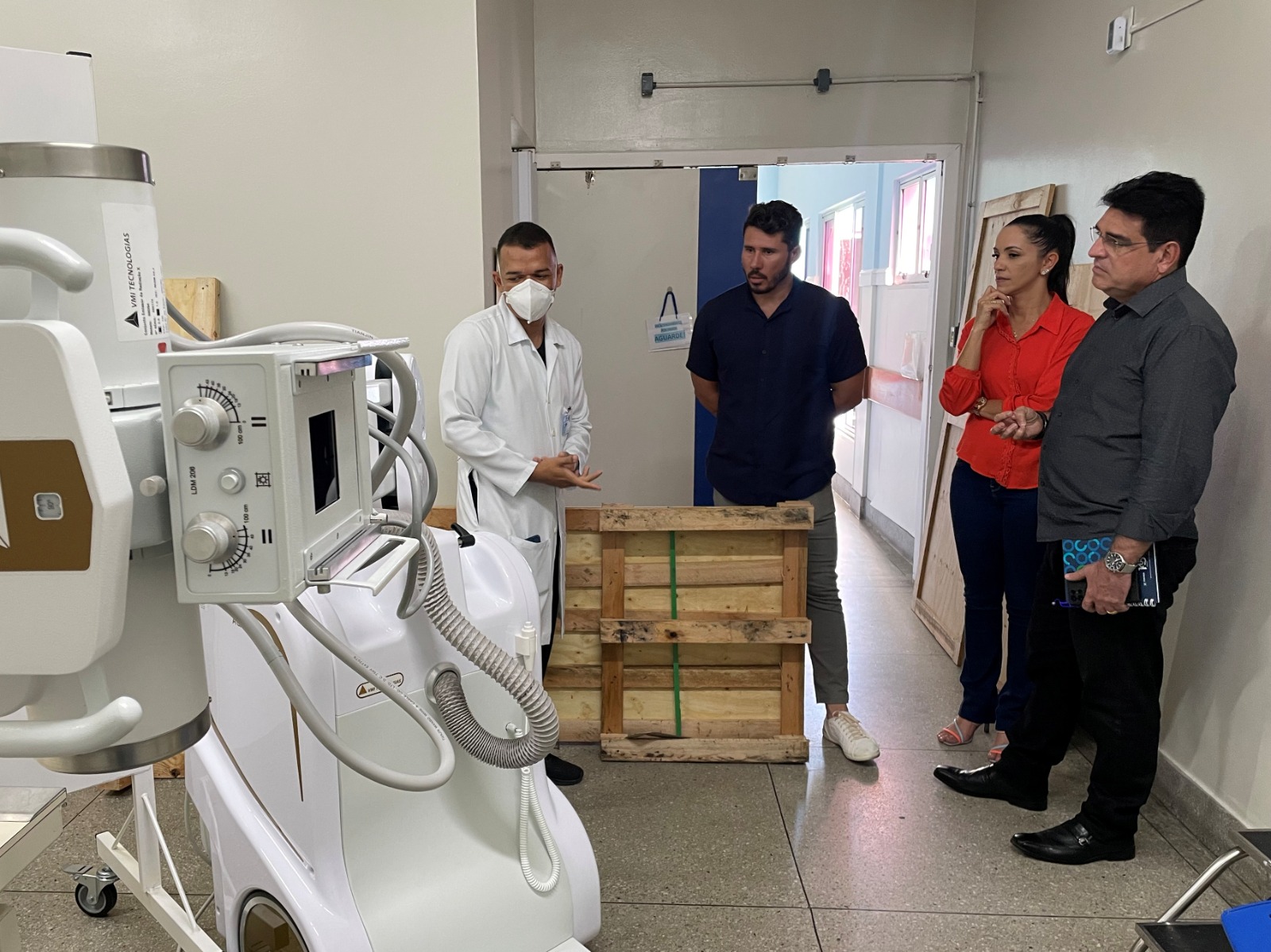 UPA de Macaíba ganha mais um equipamento de raio-X