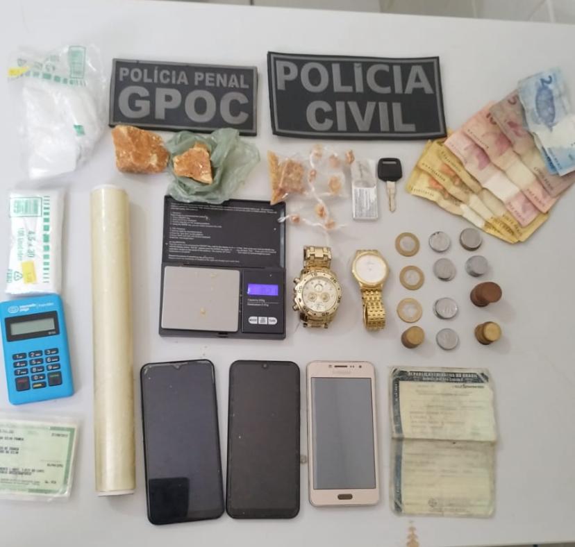 Polícia Civil prende grupo que comandava tráfico de drogas em Guamaré