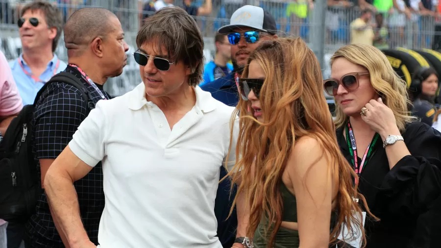 Shakira implorou para Tom Cruise 'deixá-la em paz' após F1, diz revista
