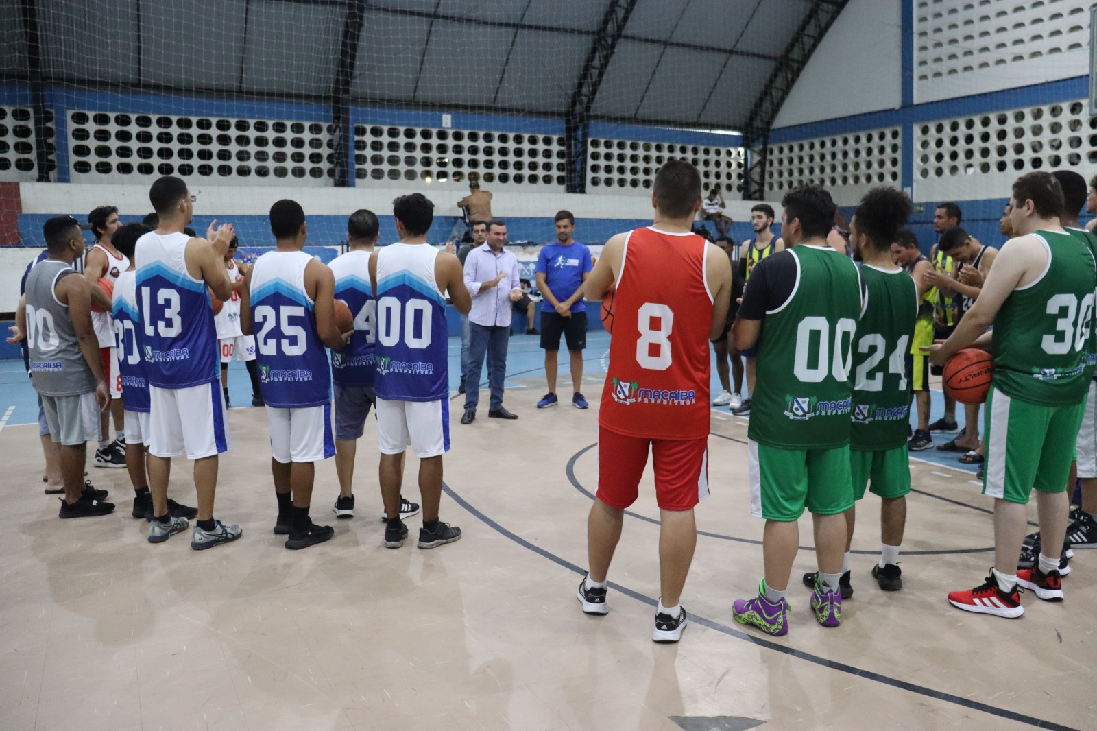 Secretaria de Esportes promove 1º Campeonato Municipal de Basquete de Macaíba