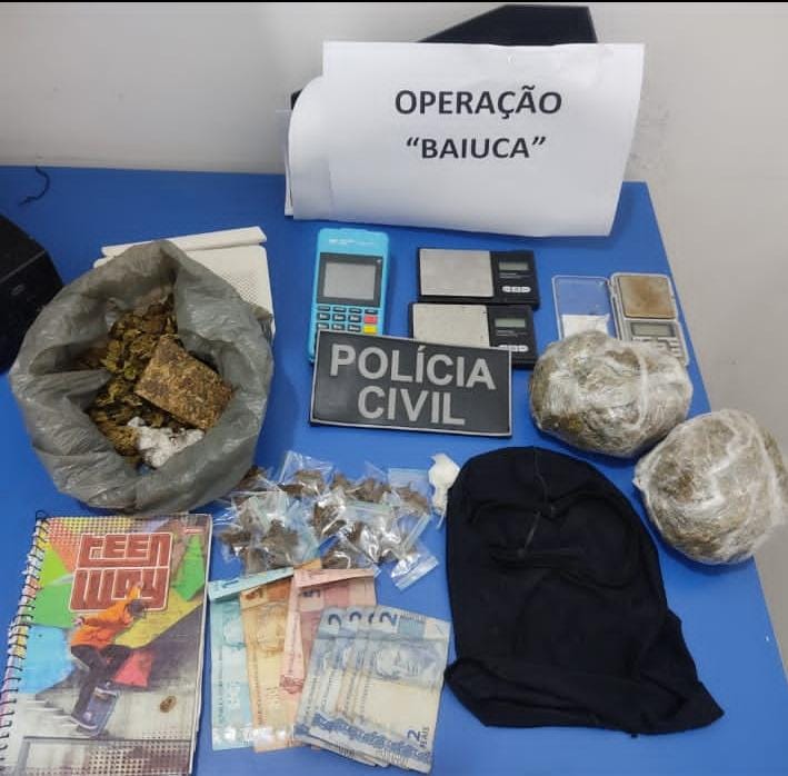 Polícia Civil prende suspeito por tráfico de drogas na praia de Pipa