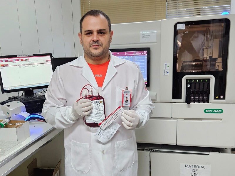 Hemonorte realiza transfusão de sangue em criança de 11 anos com fenótipo raro