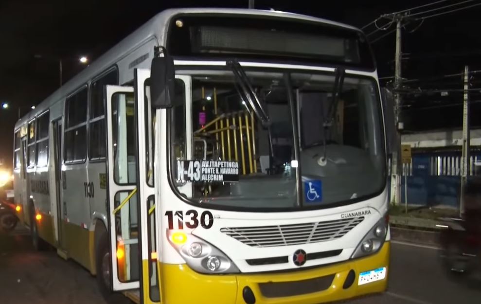 Motorista de ônibus é assaltado pela 14ª vez em Natal