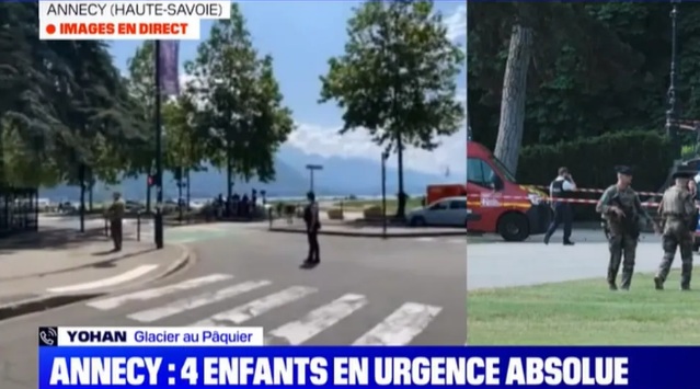 4 crianças são esfaqueadas em parque na França