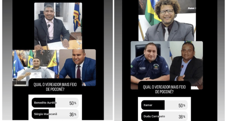 Enquete sobre ‘vereador mais feio’ vira caso de polícia em Mato Grosso