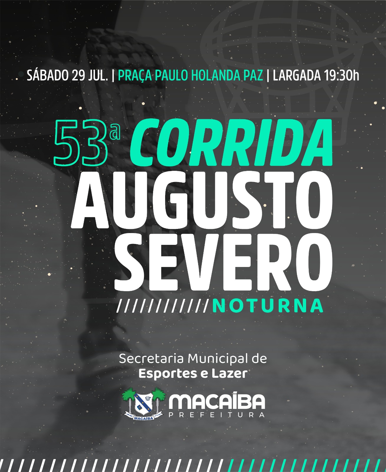 Estão abertas as inscrições para a 53ª Corrida Augusto Severo