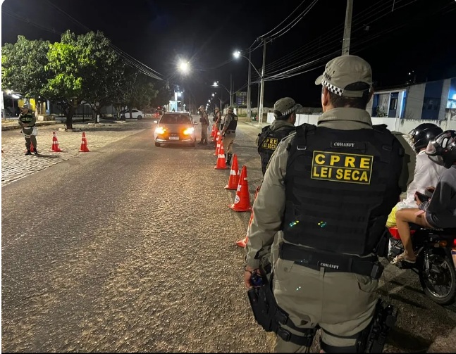 Operação Lei Seca flagra 46 motoristas sob efeito de álcool em Assu