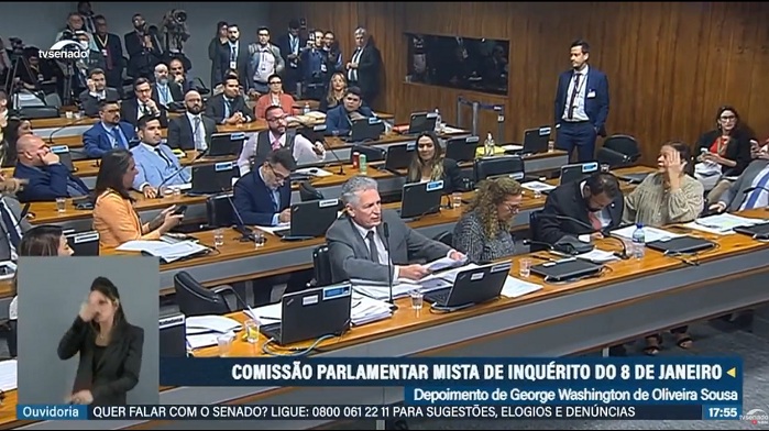 [VÍDEO] “Cala boca é o caralho!”: parlamentares discutem na CPI do 8 de janeiro