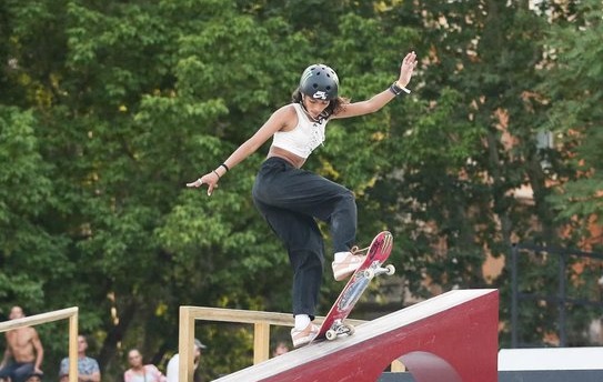 Skate street: Rayssa, Pâmela e Gabi avançam à semi do Pro Tour de Roma