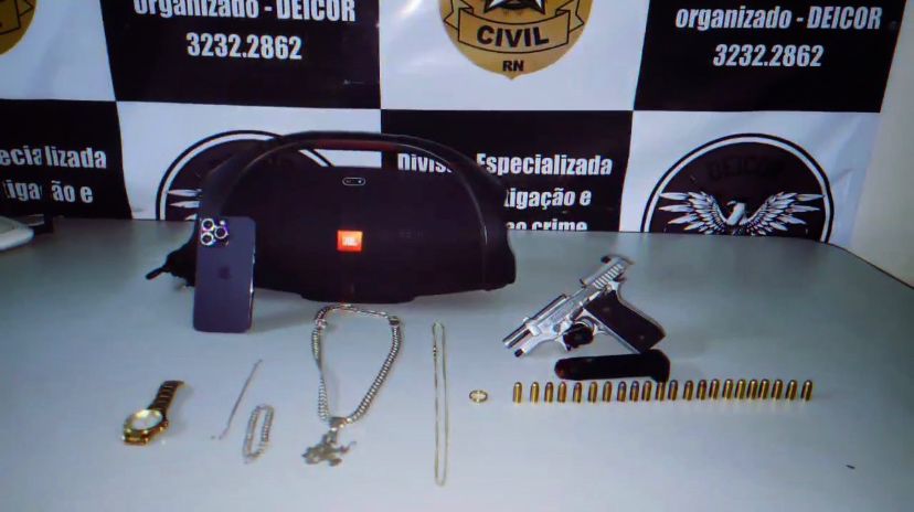 Em operação integrada, Polícia Civil do RN prende assaltante de banco da Bahia