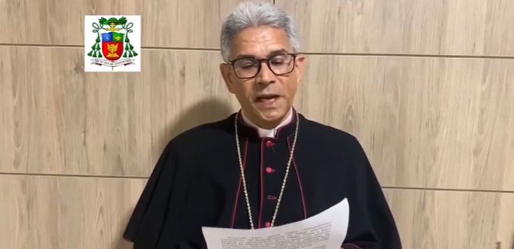 VÍDEO: Novo Bispo da Arquidiocese de Natal fala pela primeira vez após nomeação