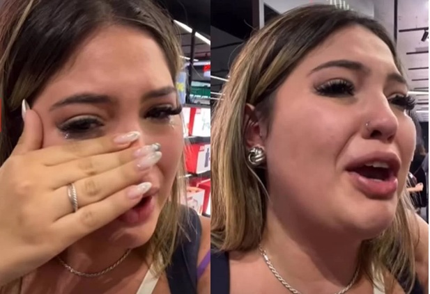 VÍDEO: influencer brasileira chora ao ser acusada de furto em Paris