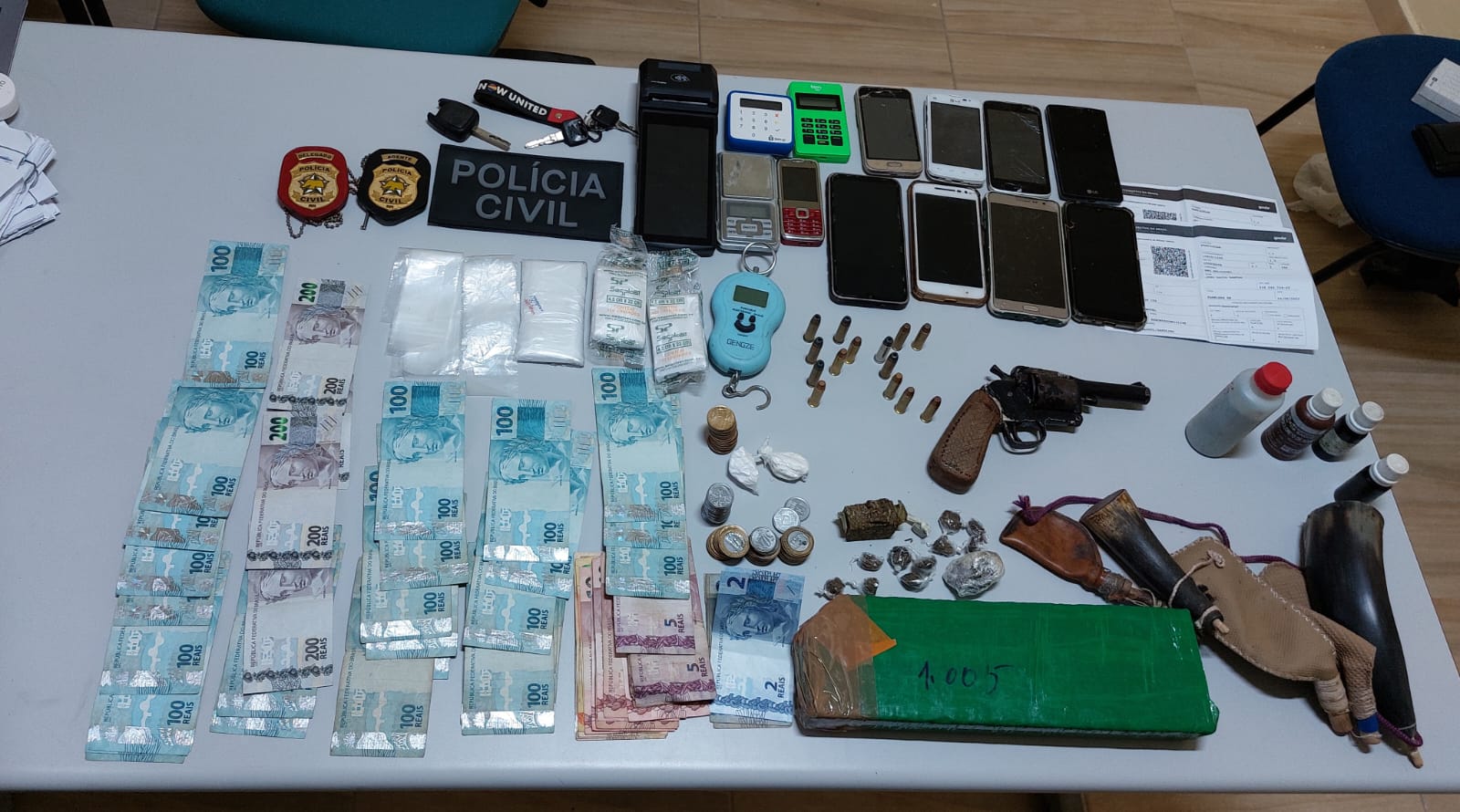 Polícia Civil prende suspeito por tráfico de drogas no interior do RN