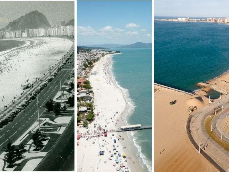 Conheça seis praias que tiveram obras de alargamento como Balneário Camboriú
