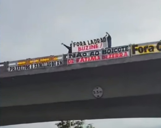 VÍDEO: Natal amanhece com protestos contra Fátima Bezerra