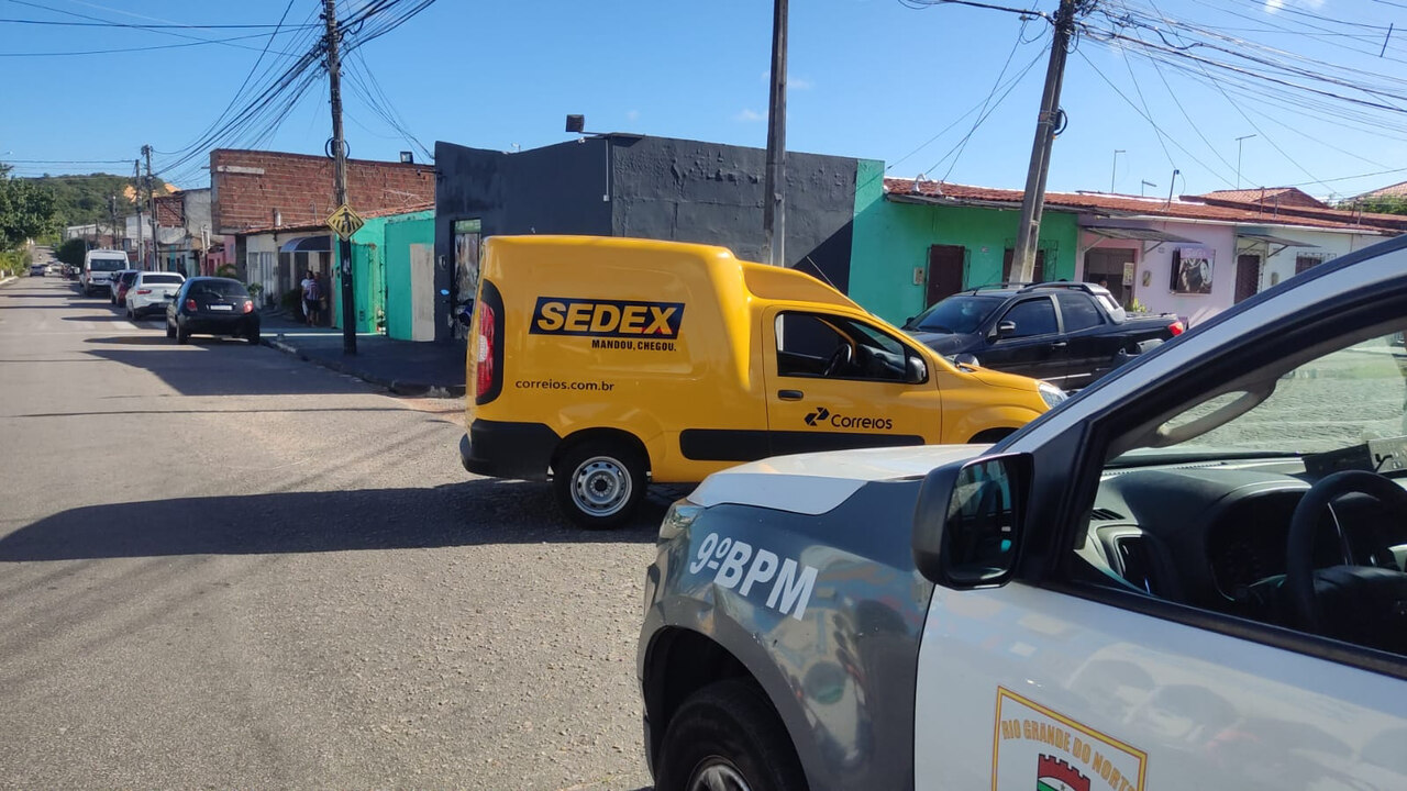 Suspeito de roubar veículo dos Correios é preso em Natal