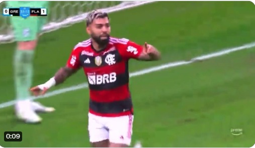 [VÍDEO] Narrador viraliza ao se empolgar com Gabigol: "Gostoso demais"