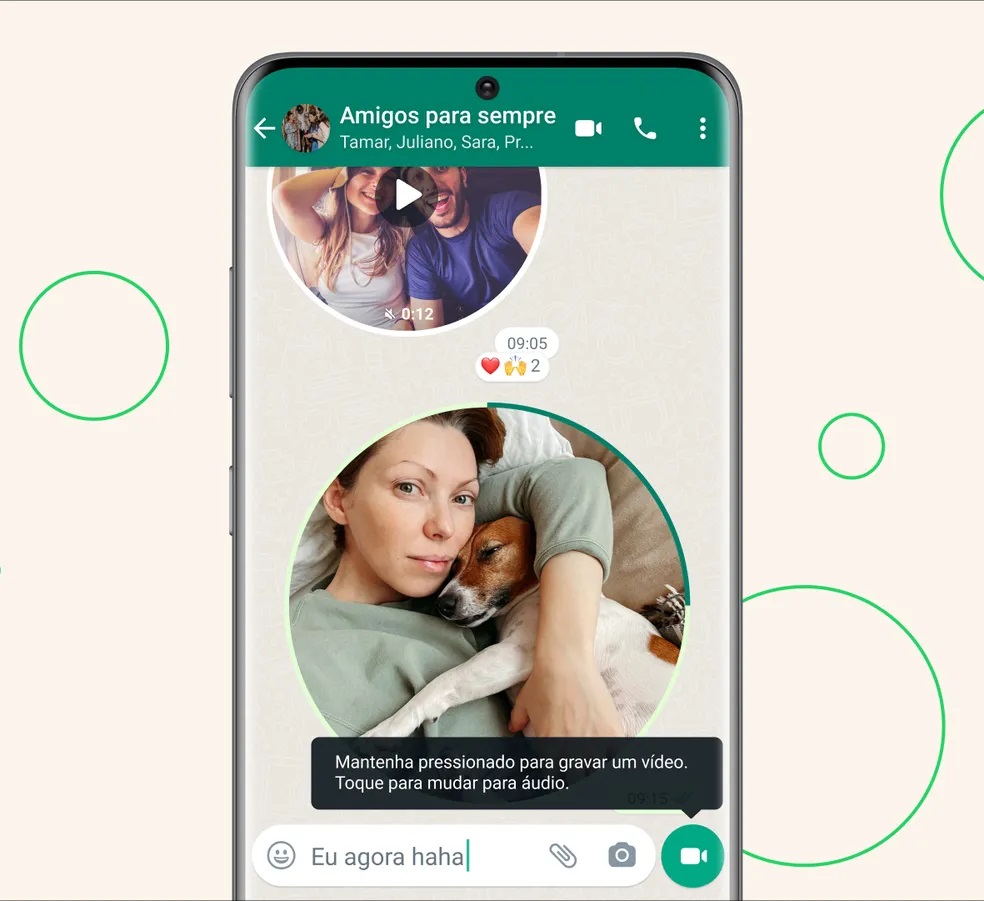 WhatsApp agora permite enviar mensagens de vídeo; veja como usar