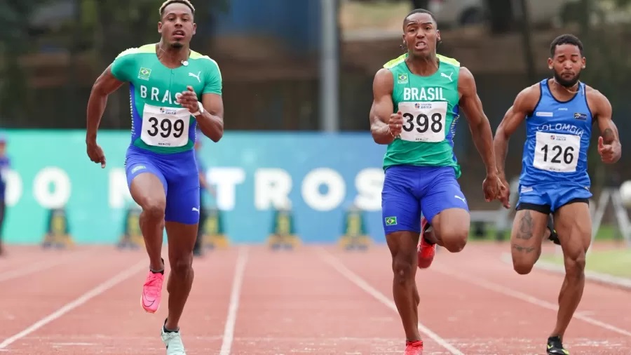 Erik Cardoso é primeiro brasileiro a correr os 100m abaixo de 10 segundos